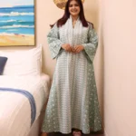 ⁦جلابية خليجية تيفاني تصميم ملكي⁩ - الصورة ⁦4⁩