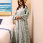 جلابية خليجية تيفاني تصميم ملكي