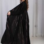 ⁦عباية دقات تطريز ملونه راقي⁩ - الصورة ⁦12⁩