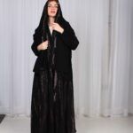 ⁦عباية دقات تطريز ملونه راقي⁩ - الصورة ⁦13⁩