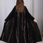 ⁦عباية دقات تطريز ملونه راقي⁩ - الصورة ⁦2⁩