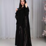 ⁦عباية دقات تطريز ملونه راقي⁩ - الصورة ⁦19⁩