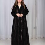 ⁦عباية دقات تطريز ملونه راقي⁩ - الصورة ⁦11⁩