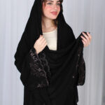 ⁦عباية بتطريز نحاسي في اكمام ورق شجرة⁩ - الصورة ⁦5⁩