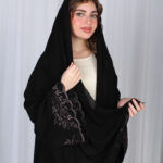 ⁦عباية بتطريز نحاسي في اكمام ورق شجرة⁩ - الصورة ⁦9⁩