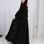 ⁦عباية فريده بشك اسود مخفي⁩ - الصورة ⁦2⁩