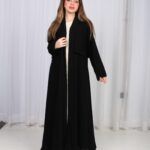 ⁦عباية فريده بشك اسود مخفي⁩ - الصورة ⁦3⁩