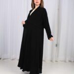 ⁦عباية فريده بشك اسود مخفي⁩ - الصورة ⁦4⁩