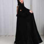 ⁦عباية فريده بشك اسود مخفي⁩ - الصورة ⁦7⁩