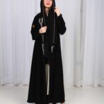 ⁦عباية فلري بشك وخرز الأبيض⁩ - الصورة ⁦12⁩