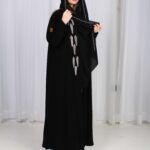 ⁦عباية فلري بشك وخرز الأبيض⁩ - الصورة ⁦13⁩