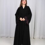 عباية ذكرى بشك موف على اكمام