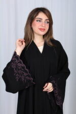 ⁦عباية ذكرى بشك موف على اكمام⁩ - الصورة ⁦4⁩