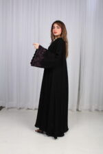 ⁦عباية ذكرى بشك موف على اكمام⁩ - الصورة ⁦3⁩