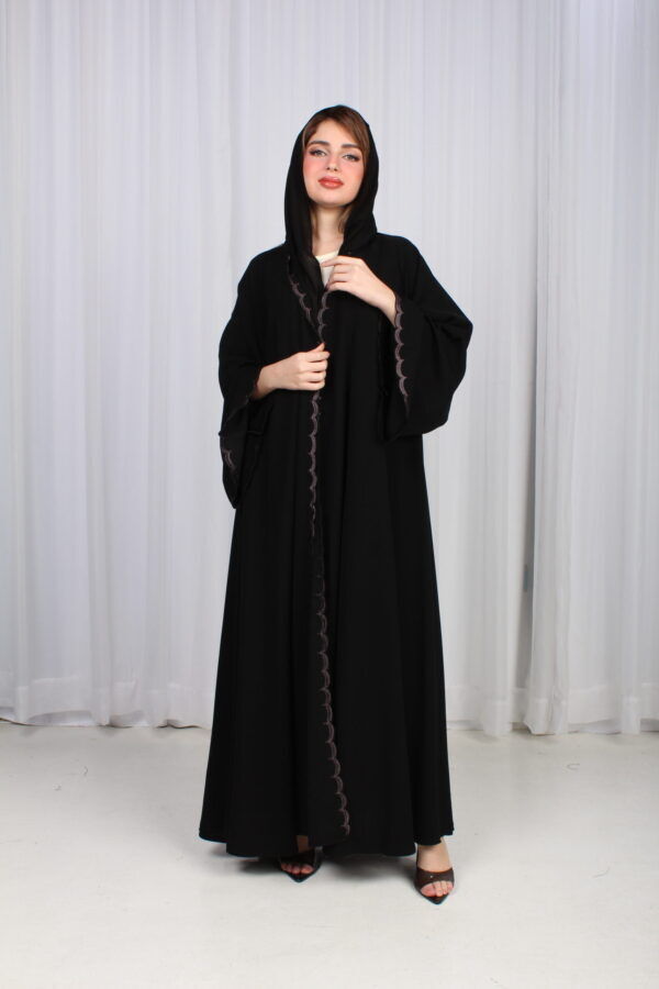 ⁦عباية لوسيندا شك موف على اطراف عباية⁩ - الصورة ⁦11⁩