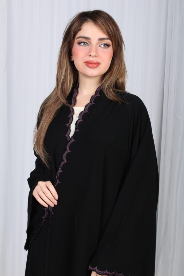 ⁦عباية لوسيندا شك موف على اطراف عباية⁩ - الصورة ⁦8⁩