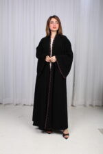 ⁦عباية لوسيندا شك موف على اطراف عباية⁩ - الصورة ⁦6⁩