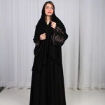 عباية غيث بتطريز نحاسي في اكمام