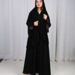 ⁦عباية غيث بتطريز نحاسي في اكمام⁩ - الصورة ⁦3⁩