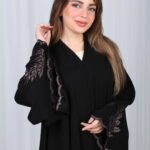 ⁦عباية غيث بتطريز نحاسي في اكمام⁩ - الصورة ⁦2⁩