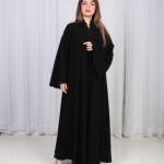 ⁦عباية لوسيندا شك اسود على اطراف عباية⁩ - الصورة ⁦12⁩