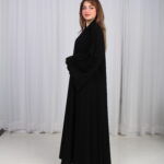 ⁦عباية لوسيندا شك اسود على اطراف عباية⁩ - الصورة ⁦15⁩