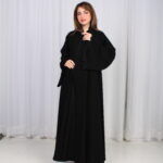 ⁦عباية لوسيندا شك اسود على اطراف عباية⁩ - الصورة ⁦13⁩
