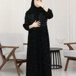 ⁦عباية لوسين باللؤلؤ الأبيض⁩ - الصورة ⁦10⁩