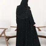 ⁦عباية لوسين باللؤلؤ الأبيض⁩ - الصورة ⁦6⁩