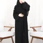 ⁦عباية أجوان بشك اسود على اكمام⁩ - الصورة ⁦4⁩