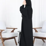 ⁦عباية بشت مزينة بدقات اري اسود⁩ - الصورة ⁦6⁩