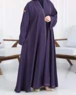 عباية آية كلوش موف بتطريز شك مخفي
