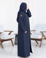 ⁦عباية بليزر كريب صيفي قصة جاكيت رسمي ستريت⁩ - الصورة ⁦5⁩