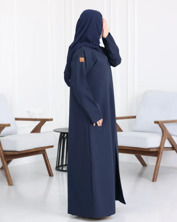 ⁦عباية بليزر كريب صيفي قصة جاكيت رسمي ستريت⁩ - الصورة ⁦5⁩