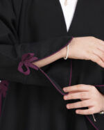 ⁦عباية بناتي فيونكة بلون موف⁩ - الصورة ⁦2⁩