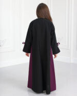 ⁦عباية بناتي فيونكة بلون موف⁩ - الصورة ⁦8⁩