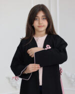 ⁦عباية بناتي فيونكة بلون وردي⁩ - الصورة ⁦3⁩