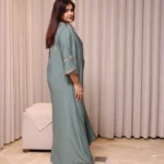 ⁦جلابية تيفاني مطرزه مخفي بذهبي⁩ - الصورة ⁦4⁩
