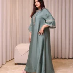 ⁦جلابية تيفاني مطرزه مخفي بذهبي⁩ - الصورة ⁦6⁩