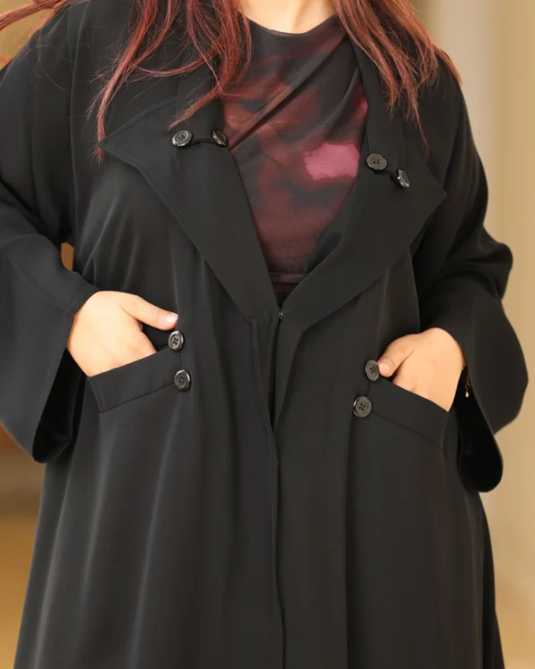 عباية كلوش عملية بجيوب امامي